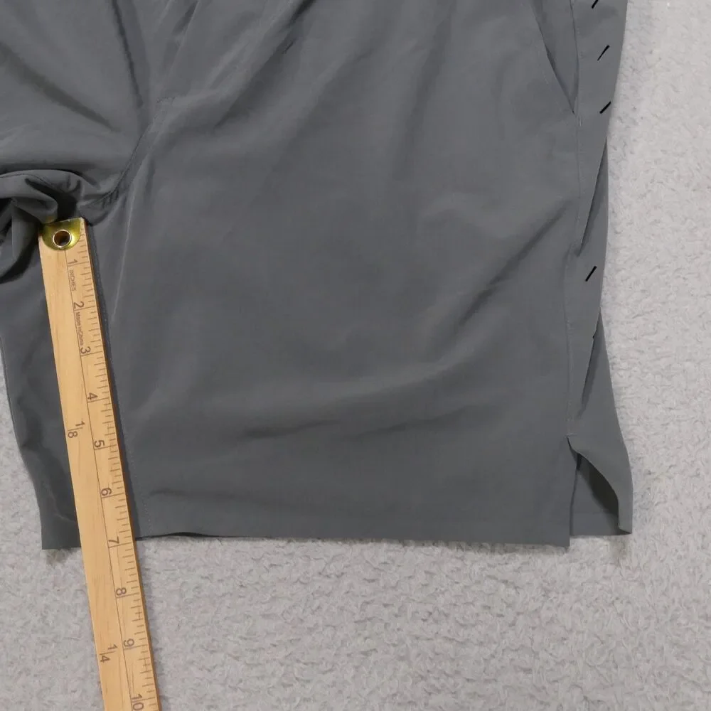 Ten Thousand Shorts Mens Large Gray Interval Athletic Lined 7" Inseam - Picture 8 of 11